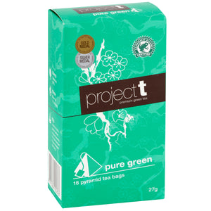 Project T Pure Green Pyramid Tea Bags 18pk