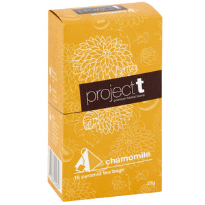 Project T Chamomile Pyramid Tea Bags 18 pack