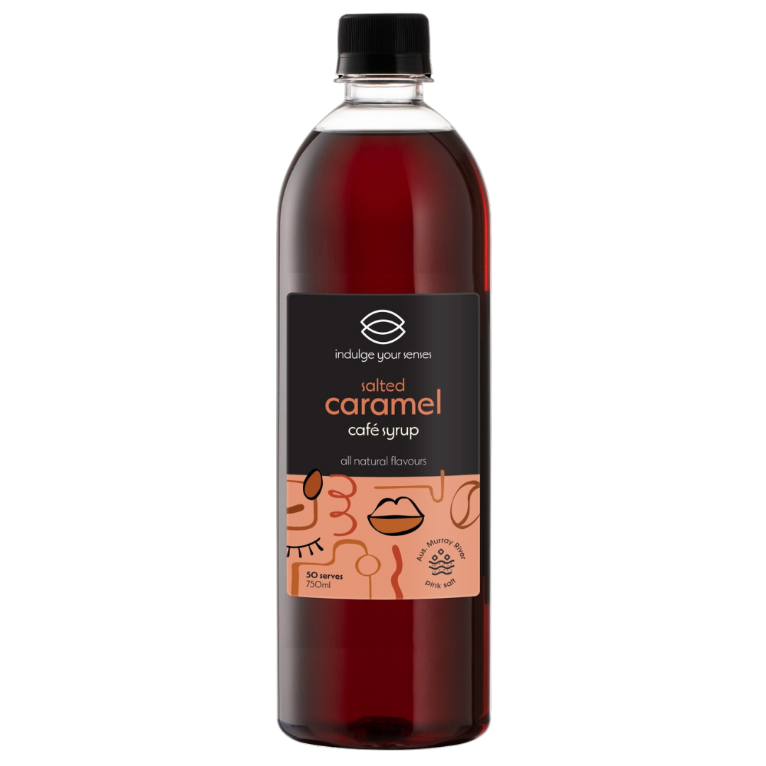 Indulge Your Senses Salted Caramel Syrup 750ml 2023