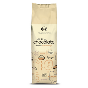 New pack: Indulge Your Senses White Magic drinking chocolate 1 kg