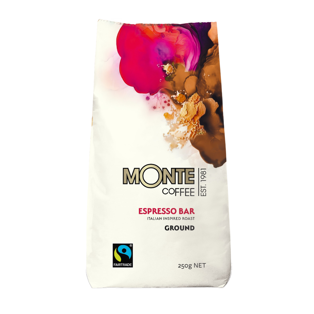 Monte Fairtrade Espresso Bar 250g ground