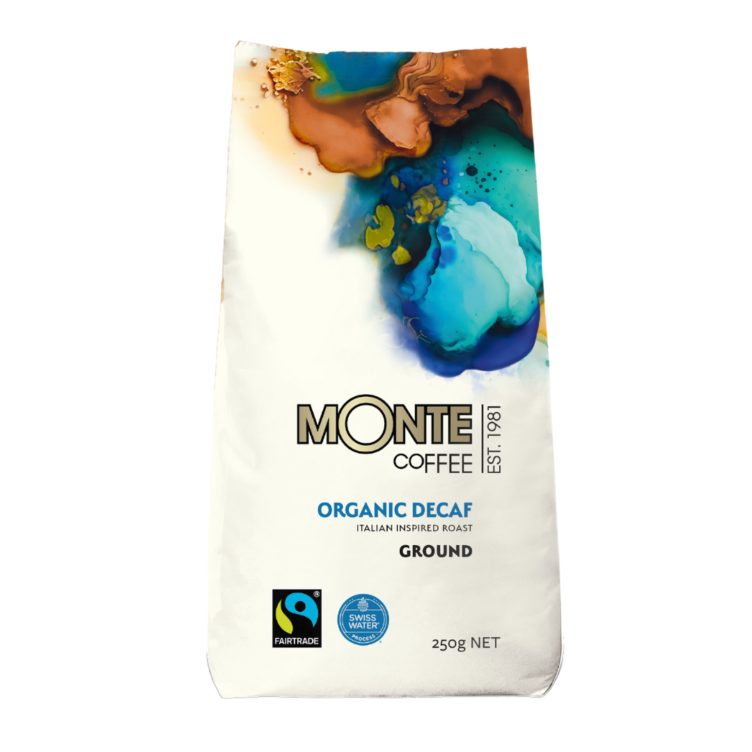 Monte Fairtrade Organic Decaf 250g ground
