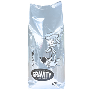 Gravity Espresso Organic Coffee Beans 1kg