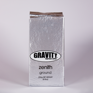 Gravity Espresso Zenith Ground Coffee 250g