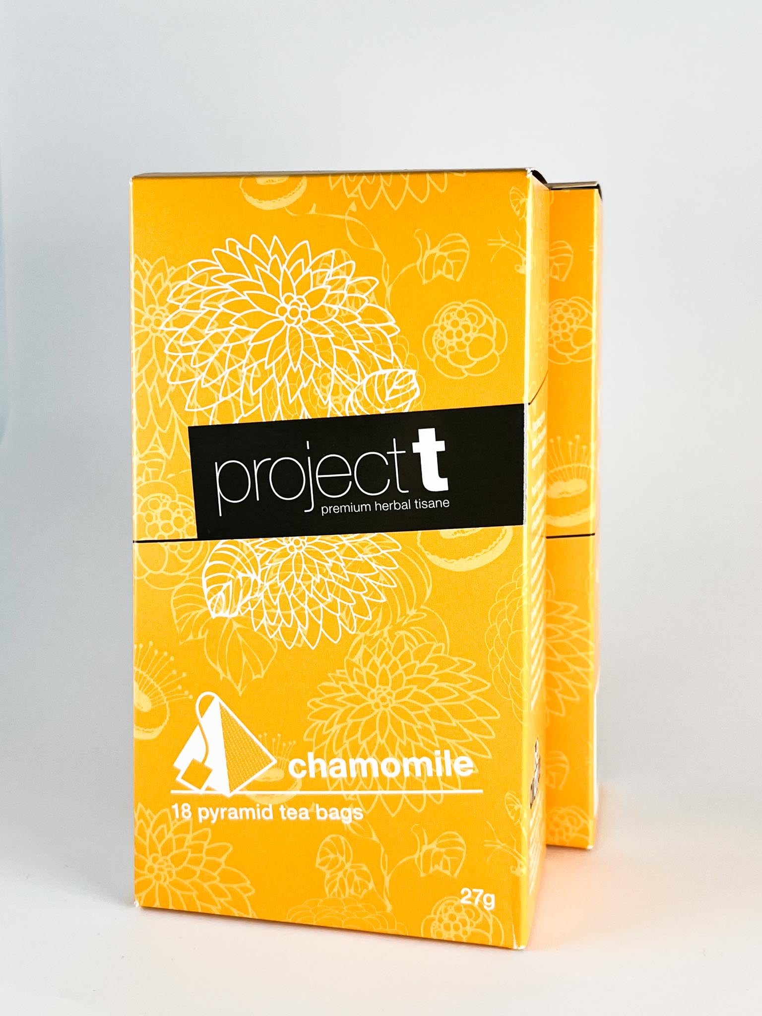 Project T Chamomile Pyramid Tea Bags 18 pack