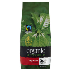 Organic Espresso Fairtrade Coffee Beans