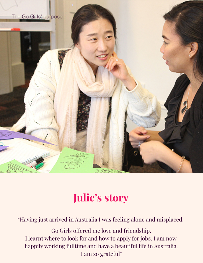 Go Girls Julie's story